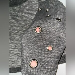 Lush Knit Cropped Top with See Through Sleeves